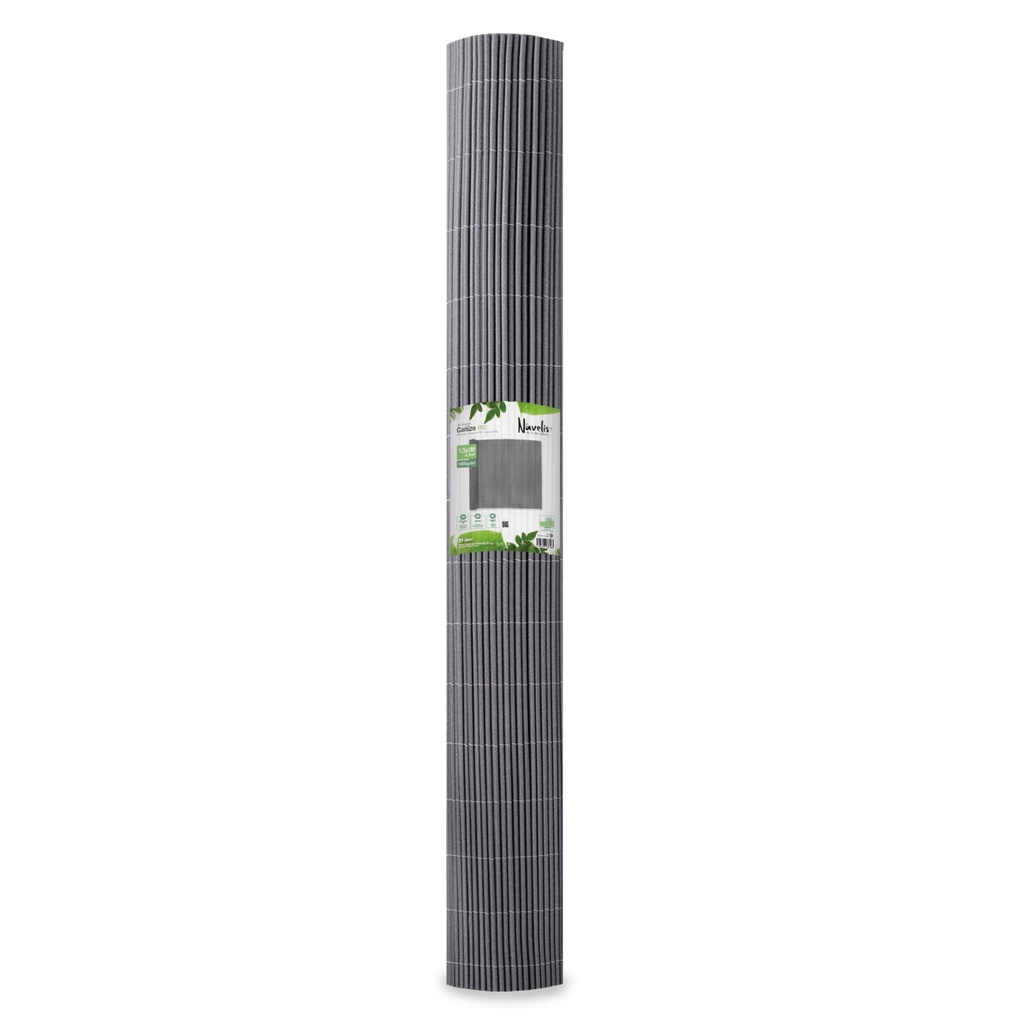 Cañizo PVC 1,5x3M Gris