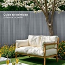 Cañizo PVC 2x3M Gris