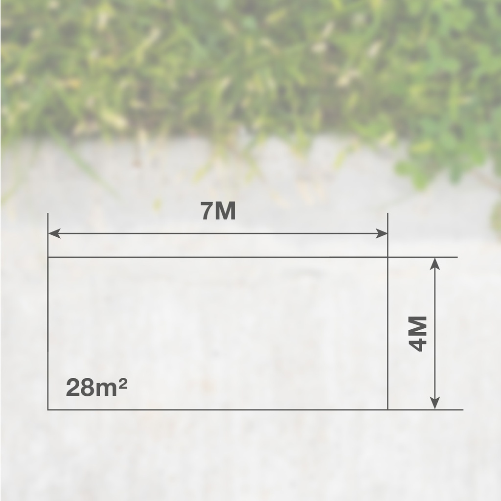 Toldo 65gr 4x7M Azul