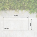 Toldo 90gr 8x12M Azul