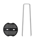 Pack 10 accesorios para fijar la malla antihierba