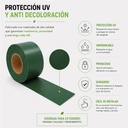 Cinta ocultación 19cmx35M 450g Verde