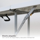 Banco plegable polietileno 1800x290x440mm