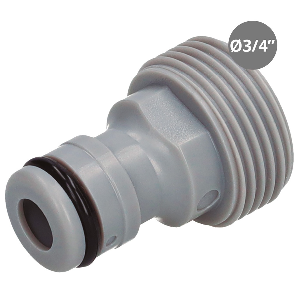Adaptador grifo macho Ø3/4"
