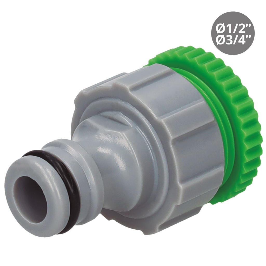 Adaptador torneira fêmea Ø3/4"-1/2"