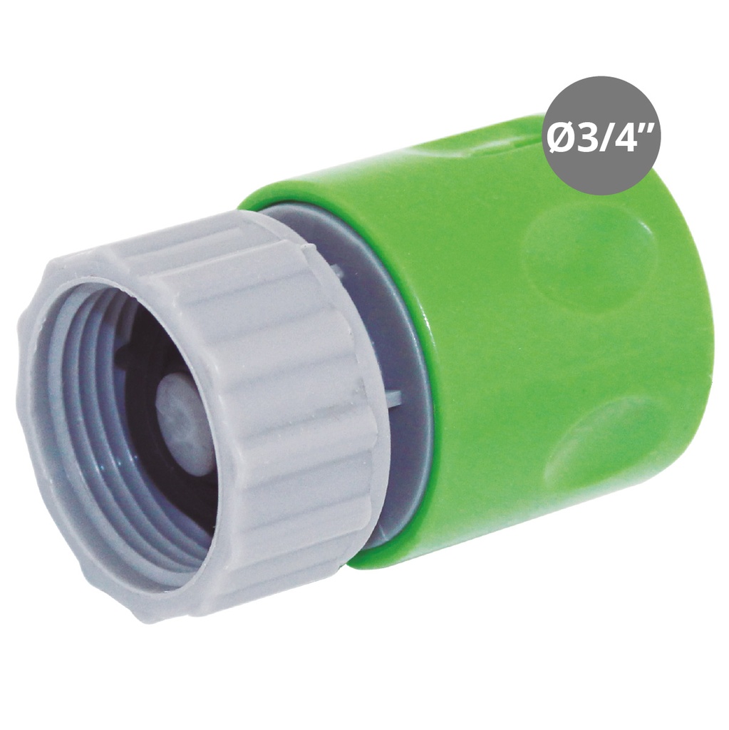 Conector rápido com stop Ø3/4"