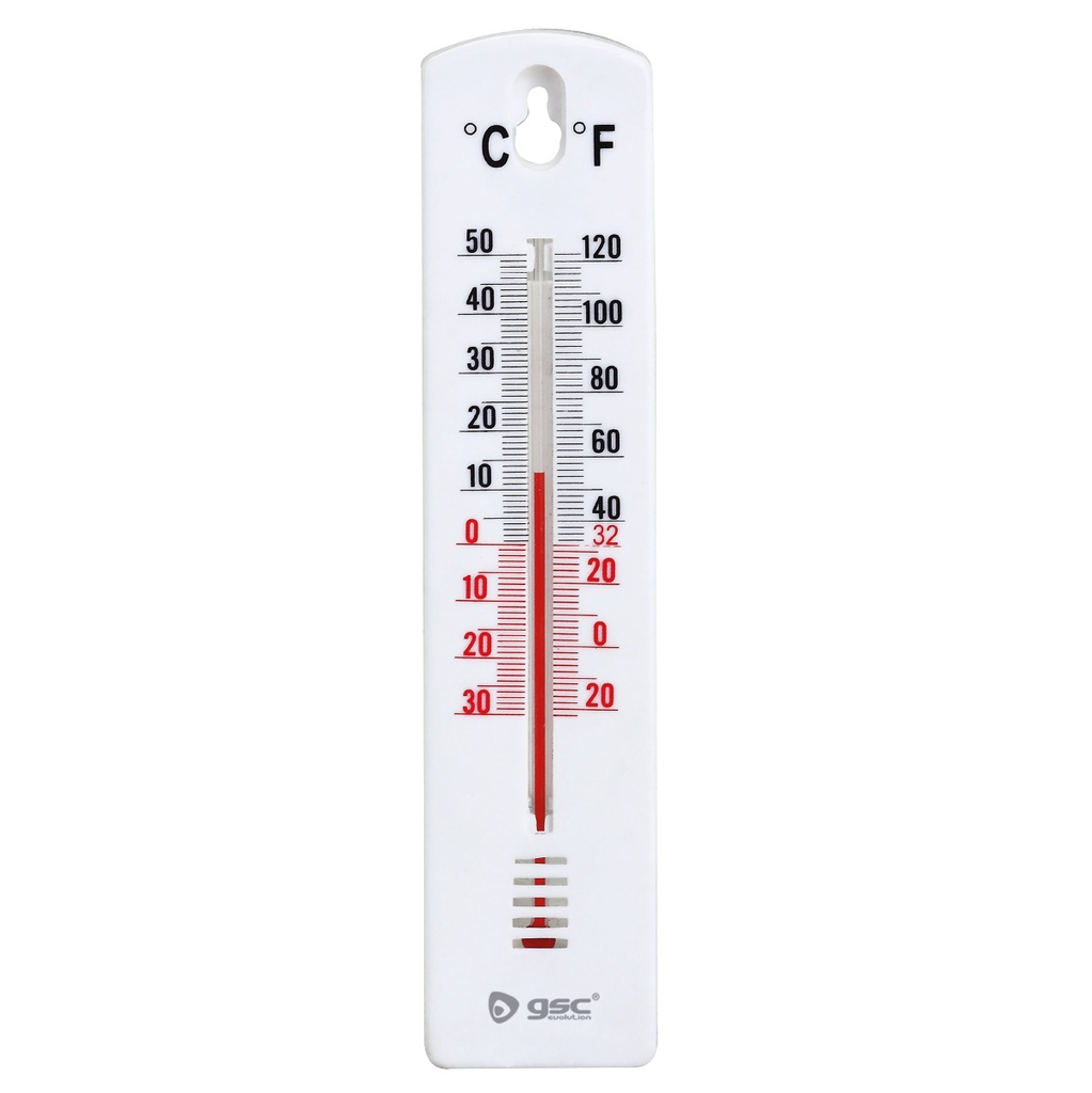 Medidor analógico Celsius/Fahrenheit