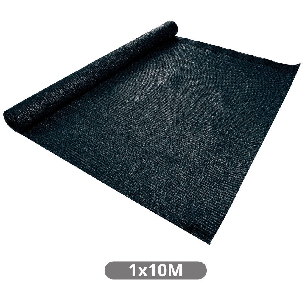 Malla de sombreo 1x10M 80gr Negro