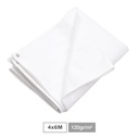 Toldo 120gr 4x6M Blanco