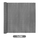 Cañizo PVC 1x3M Gris