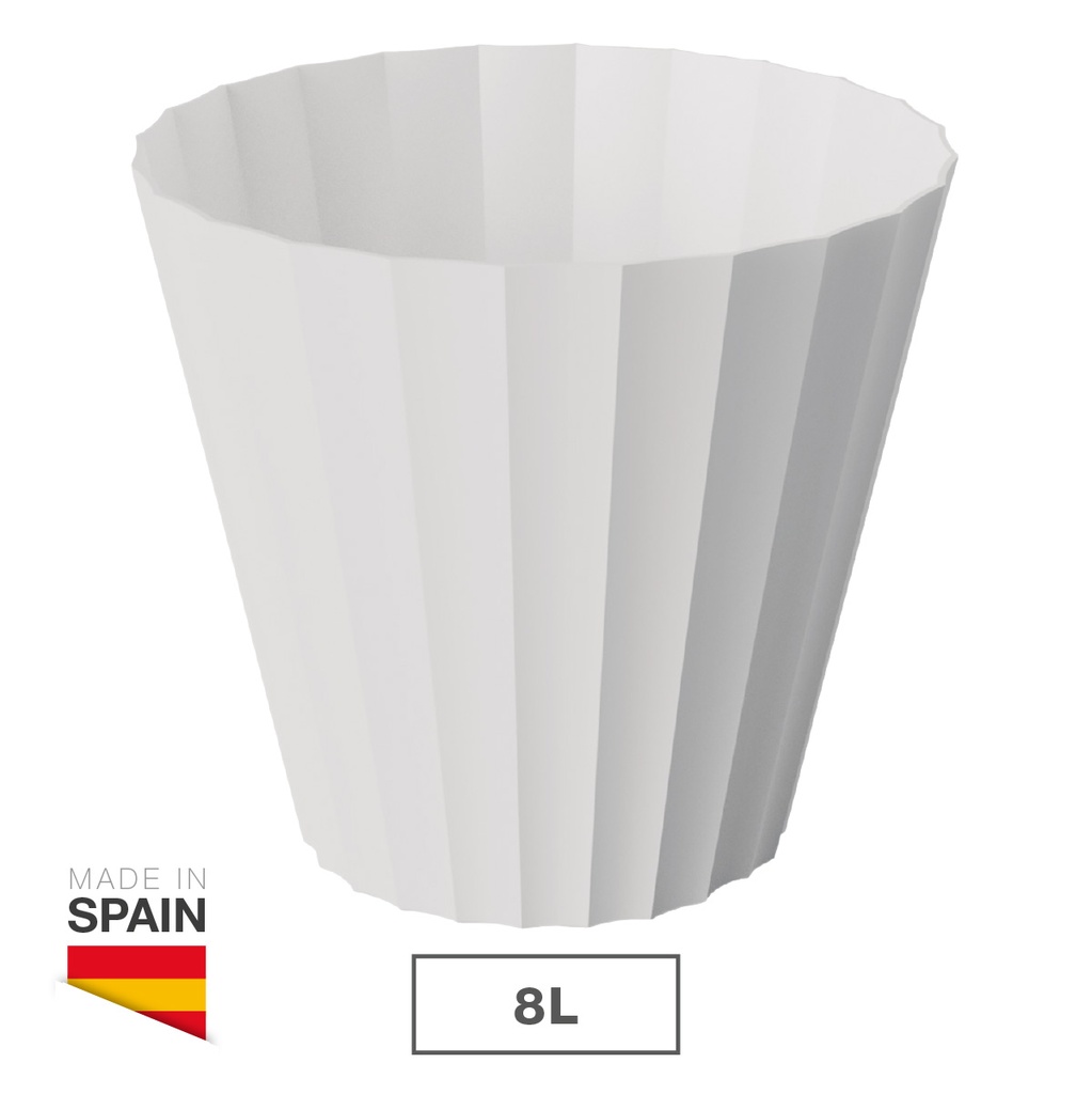 Vaso Doric Ø260mm Branco