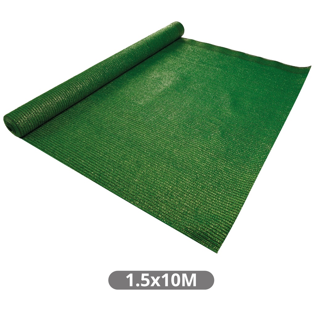 Malla de sombreo 1,5x10M 120g Verde