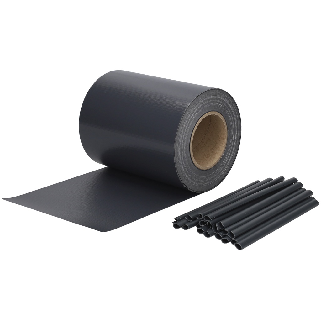 Cinta ocultación 19cmx35M 450g Gris antracita