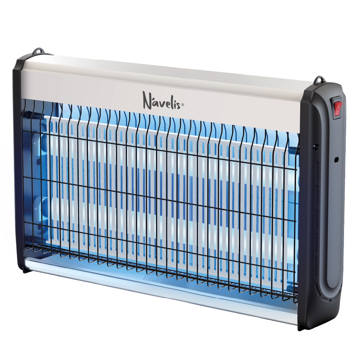 Mata insectos eléctrico Dodoma 2x5W Gris/Negro 
