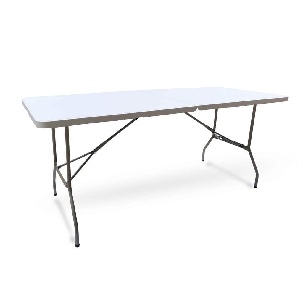 Mesa dobrável polietileno 1800x700x740mm
