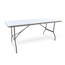 Mesa dobrável polietileno 1800x700x740mm