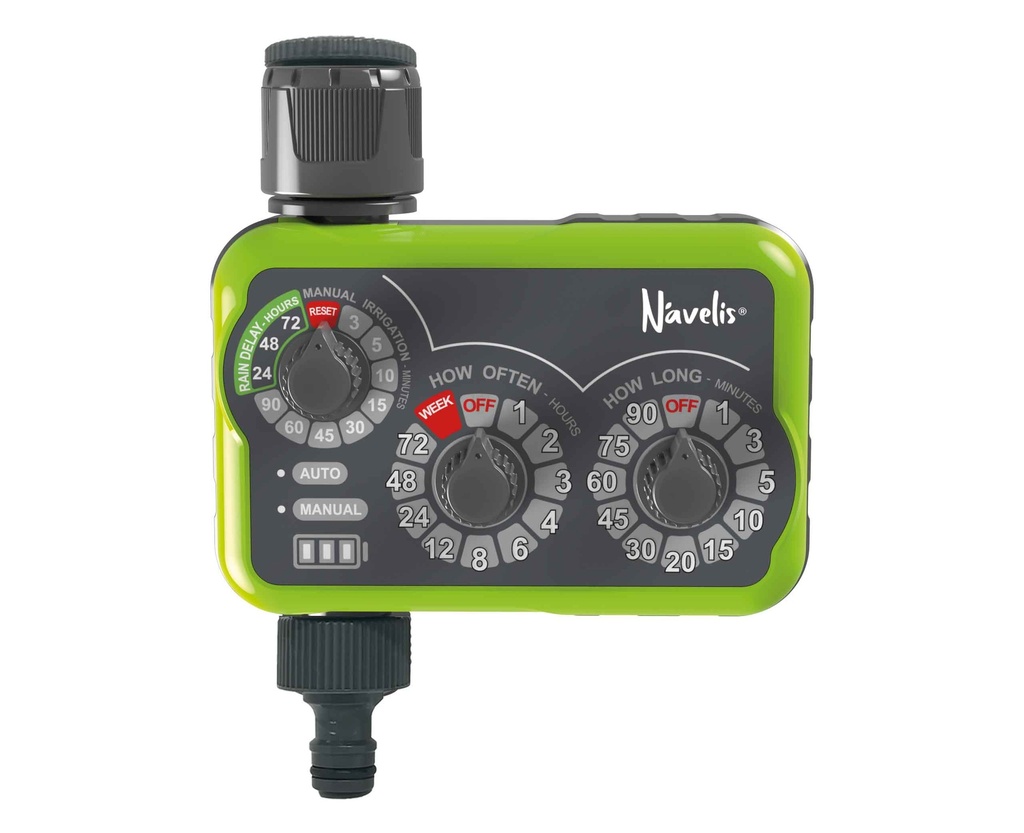 Programador de irrigação analógico 2xAAA IP54