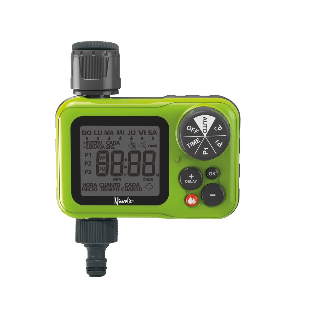 Programador riego digital 2xAAA IP54